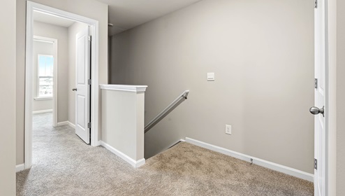 Landing area of second floor.
