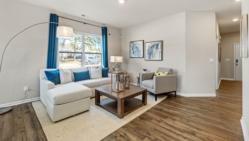 Living room with window.