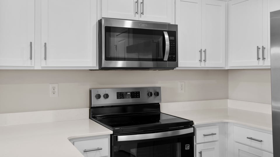 Kitchen with  countertops.