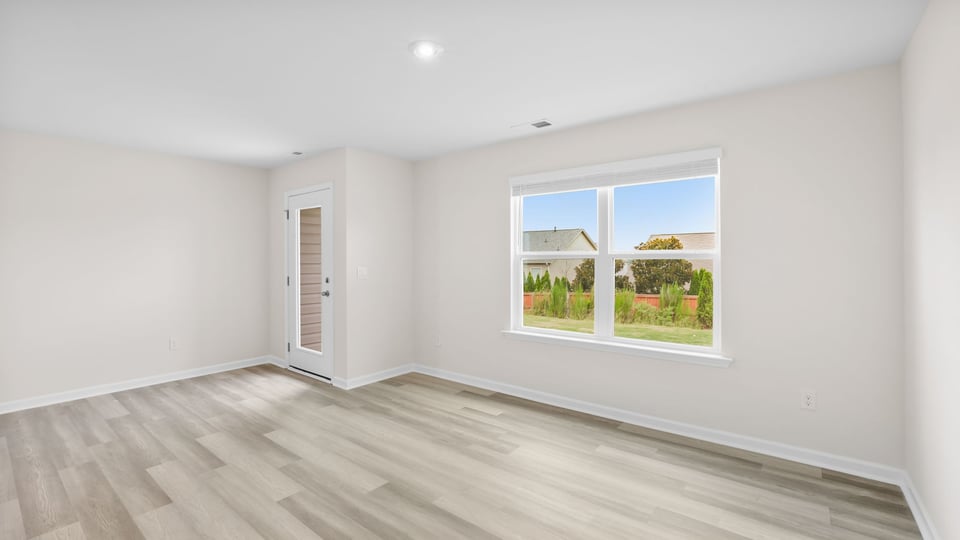 Livingroom and dining area.