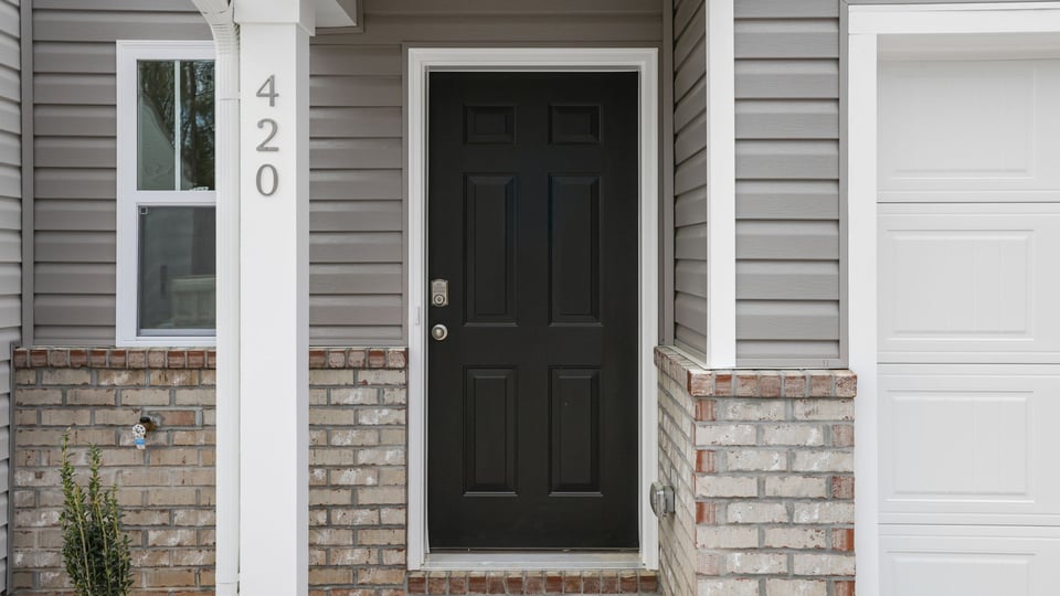 Front exterior of home.