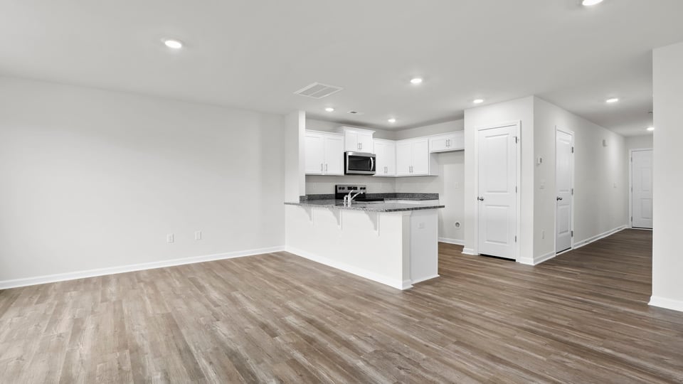 Livingroom area with windows.