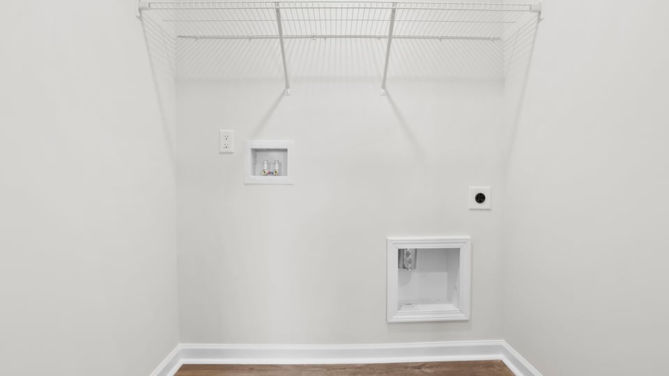 Walk in laundry room