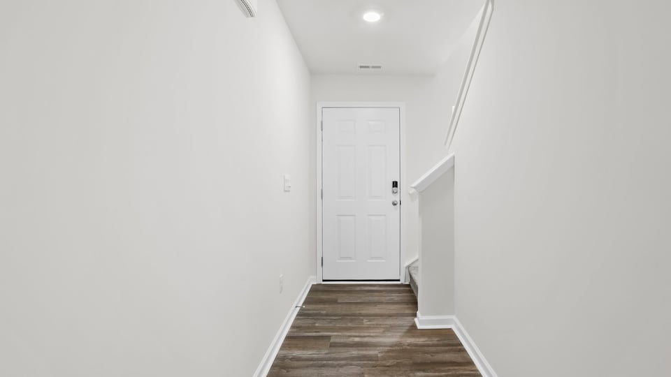 Foyer to front door.