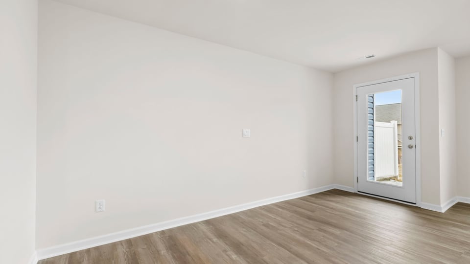 Dining room with window