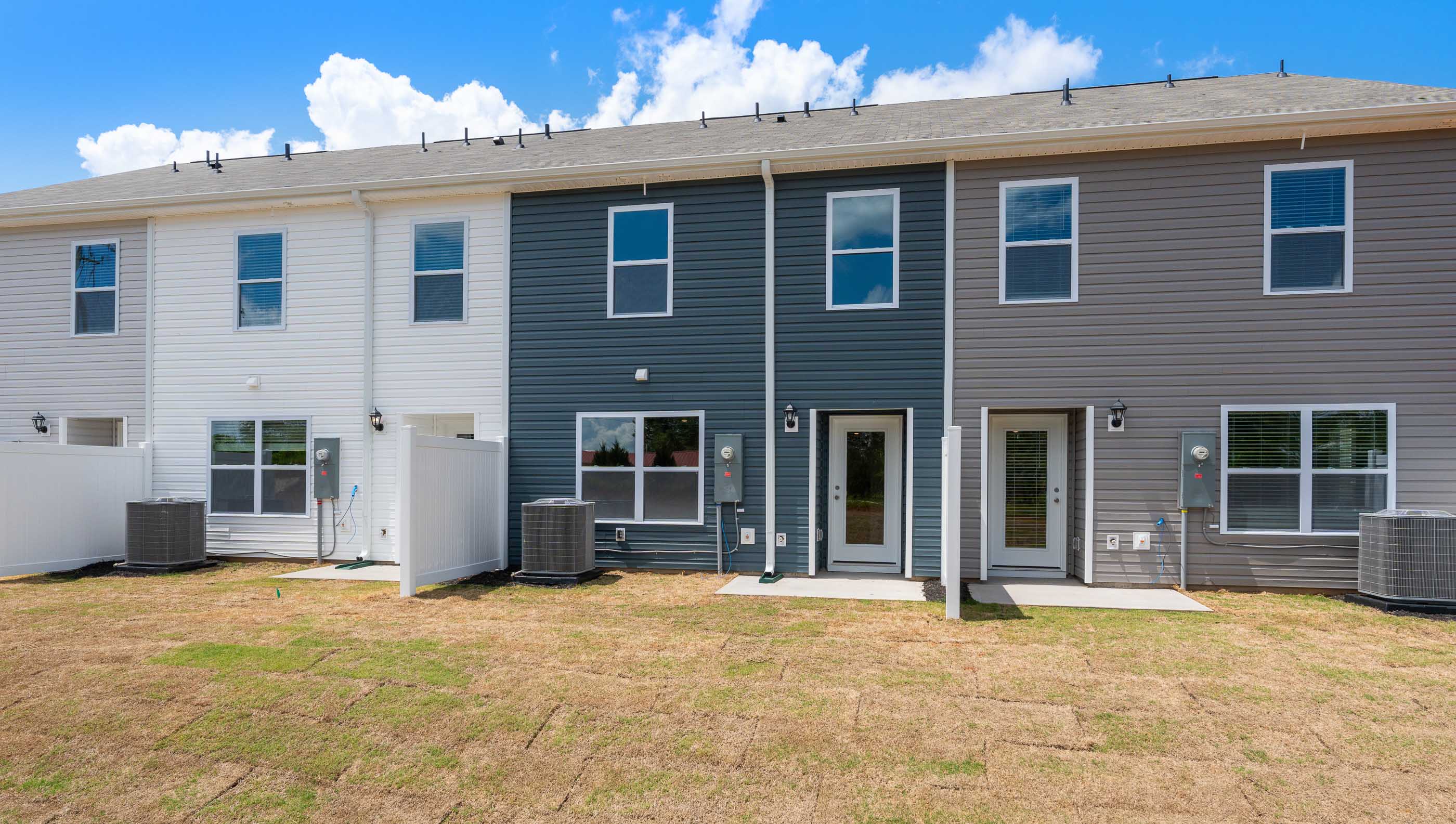 Exterior Rear of Home.