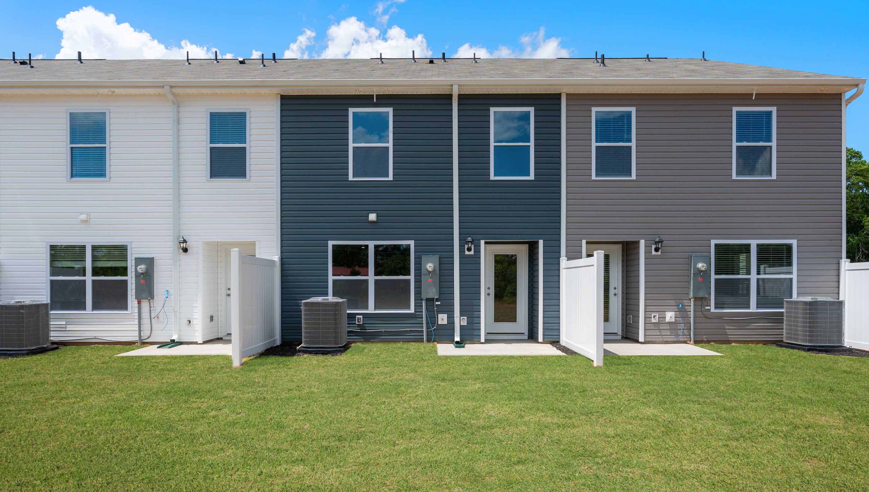 Exterior rear of home.