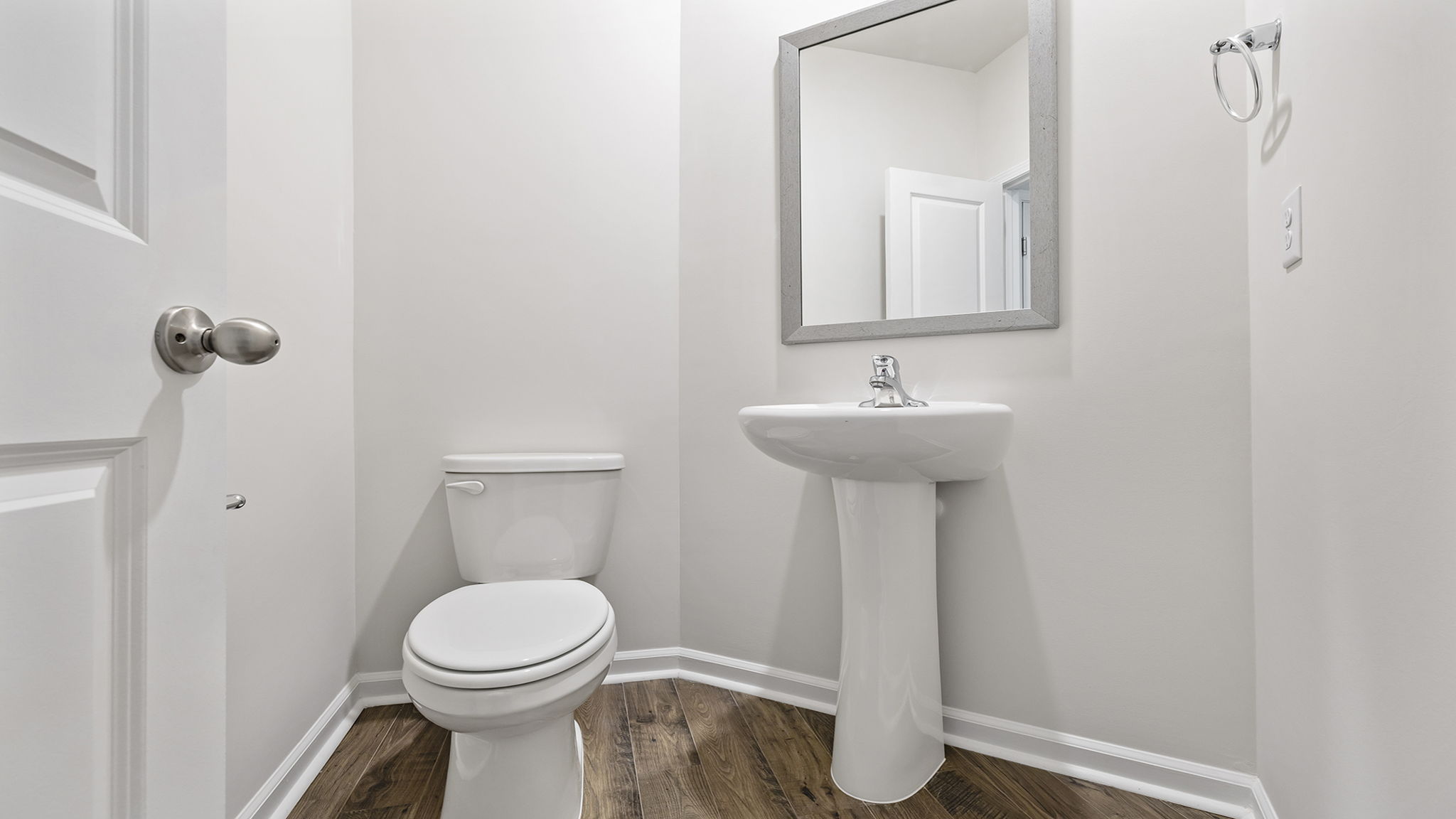Half bathroom.