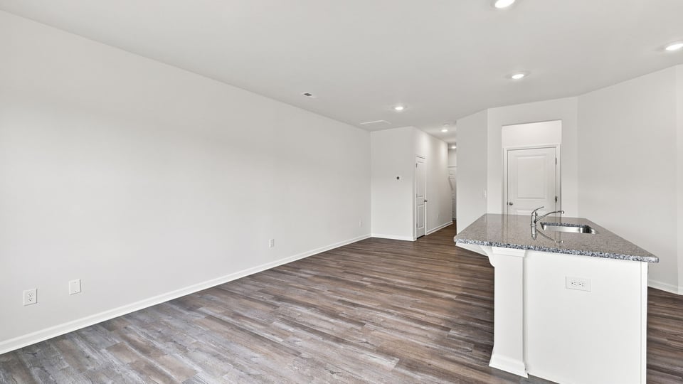 Living area with windows.
