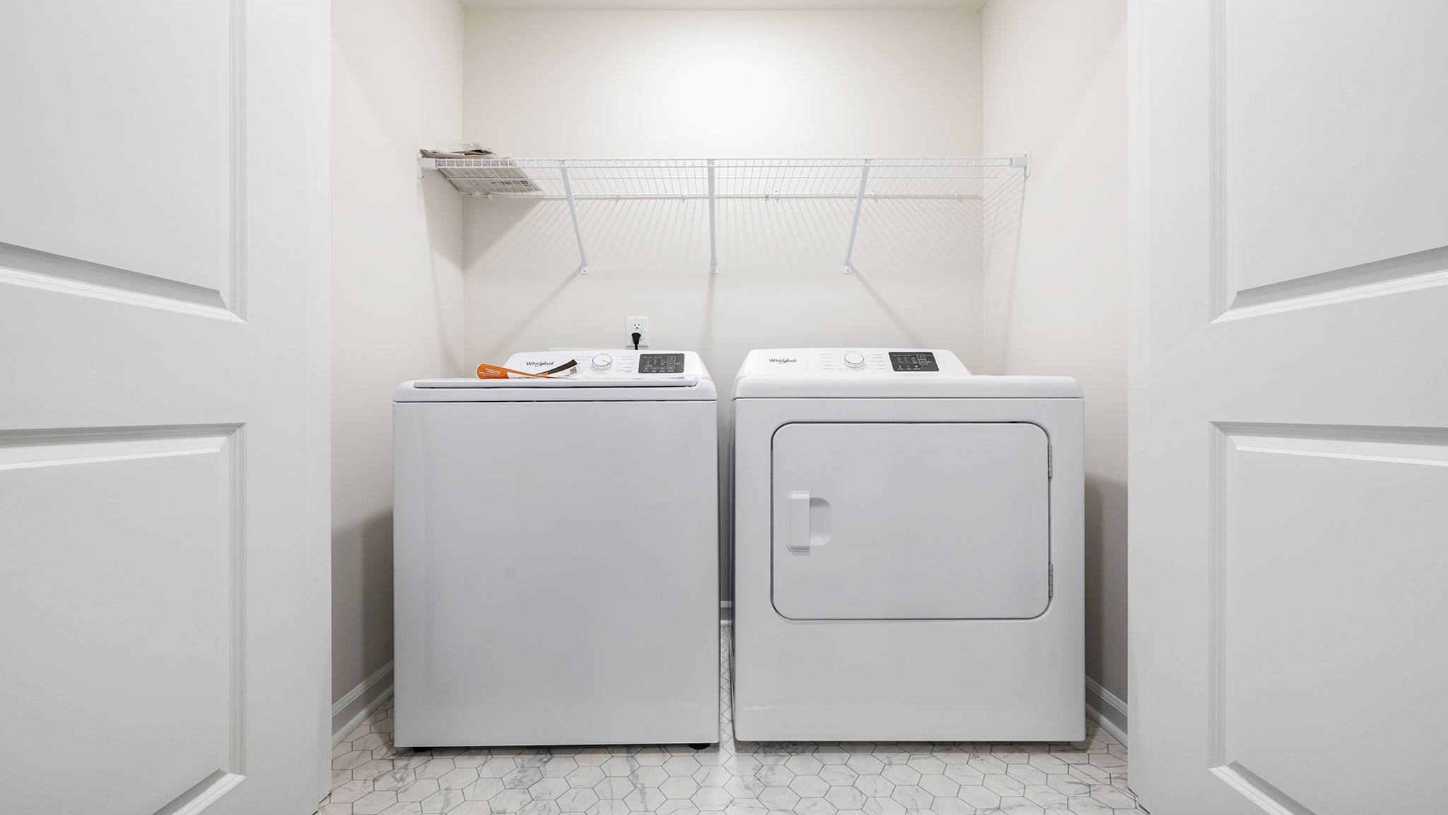Walk in laundry room.