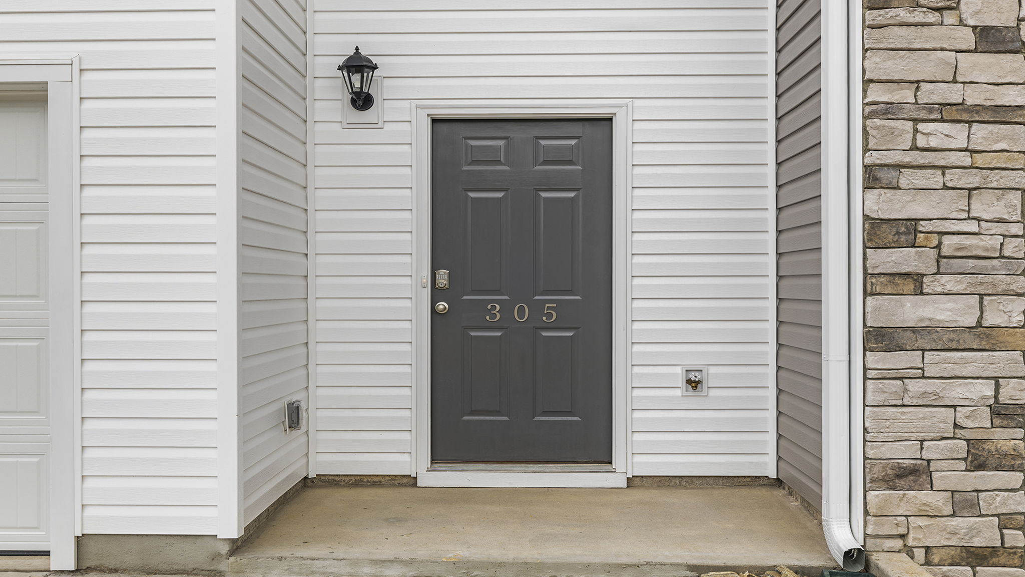 Front entrance of home.