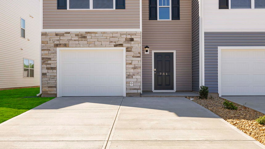 Front entrance of home.