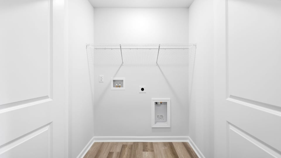 Walk in laundry room.