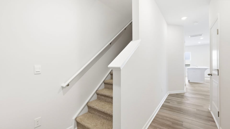 Hallway to kitchen.