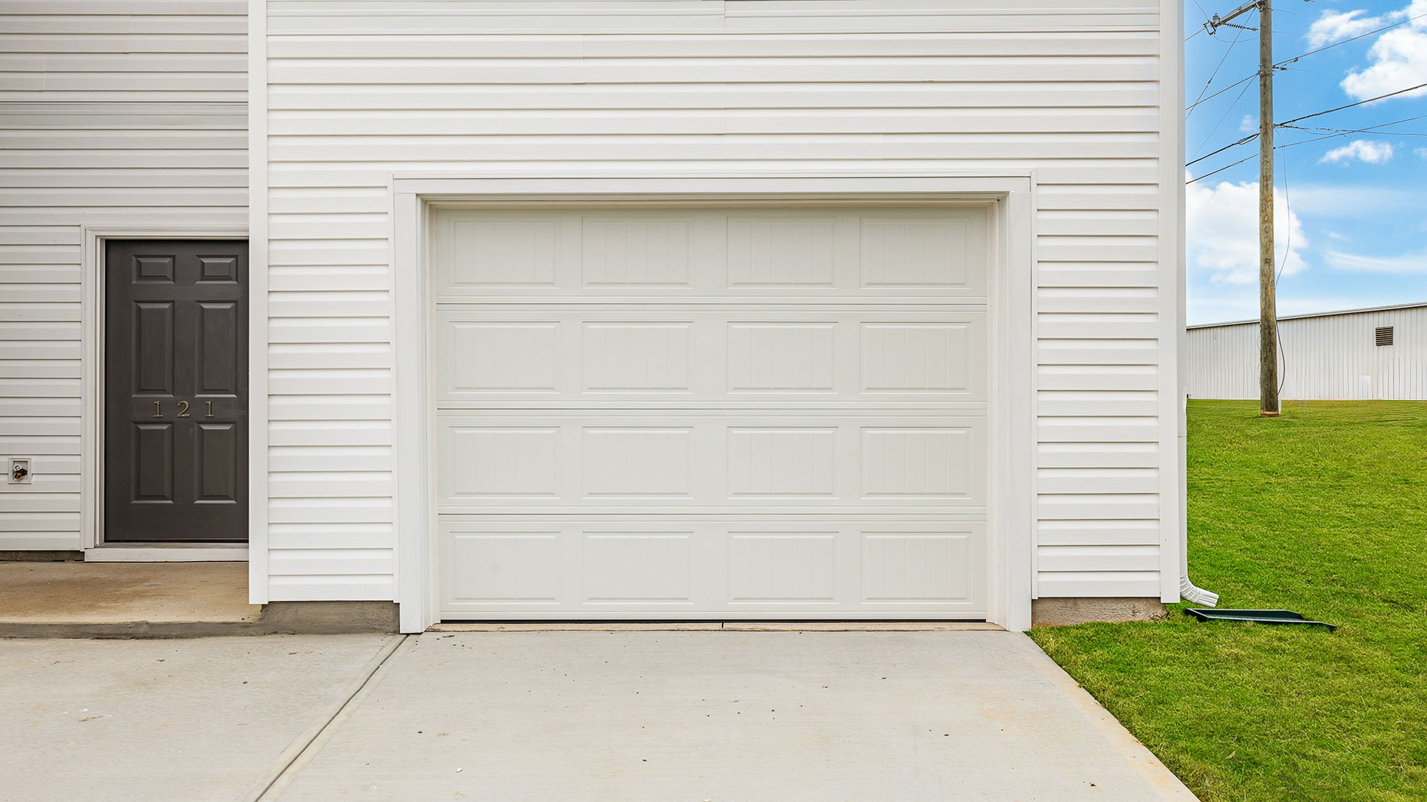 Front entrance of home.