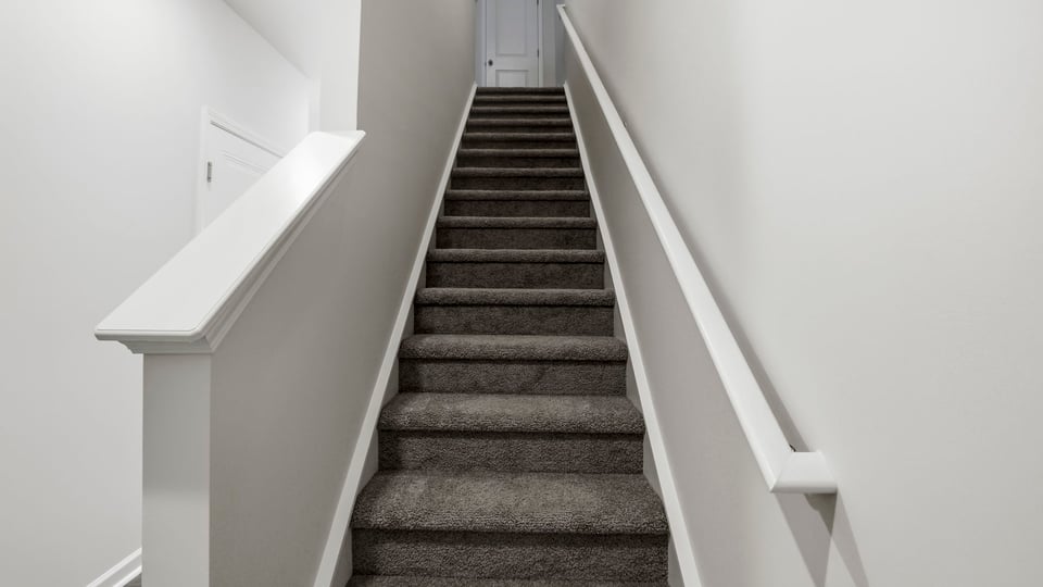 Staircase to second floor.