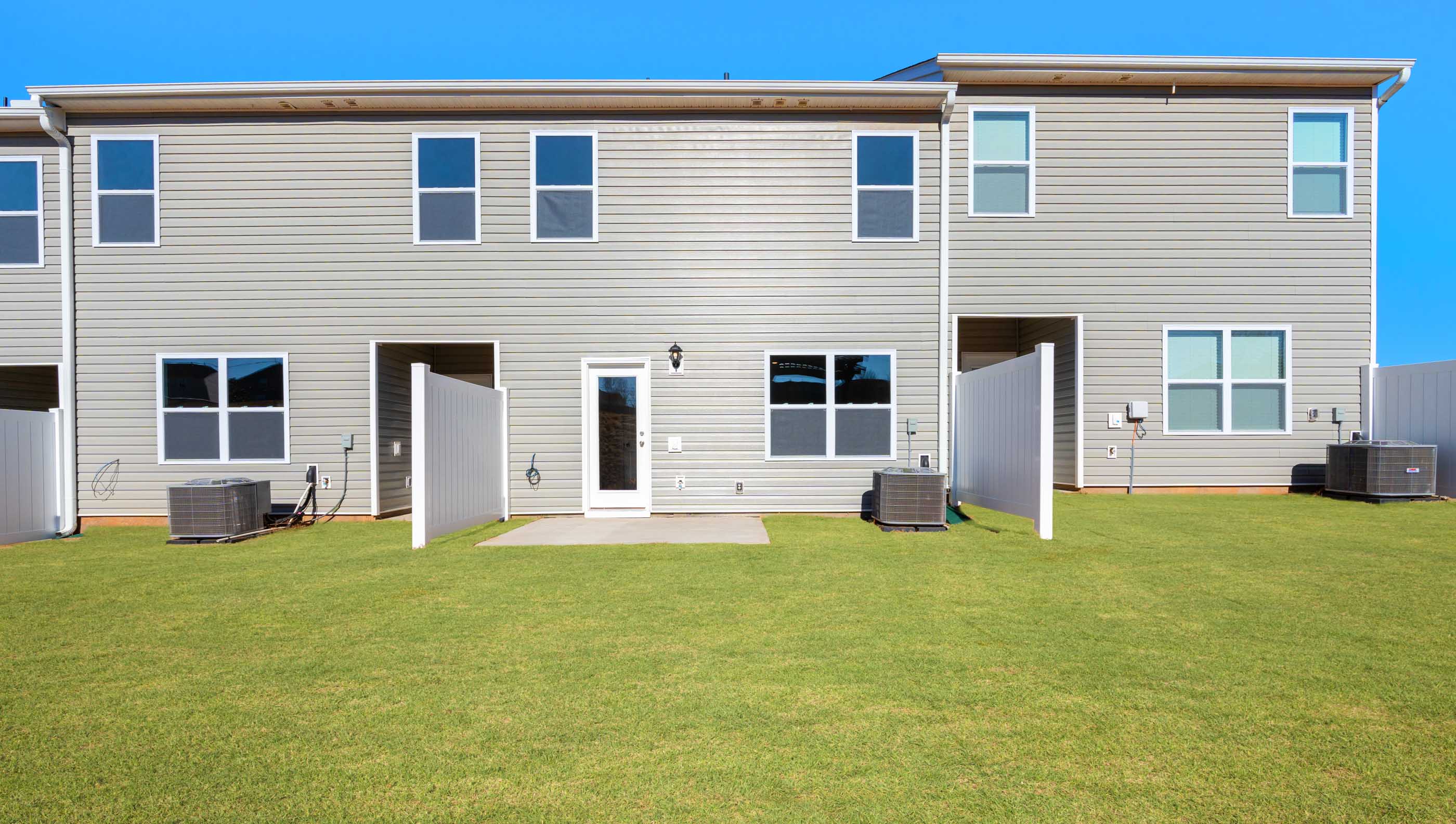 Exterior rear of home.