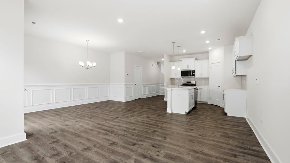 Living area with windows.