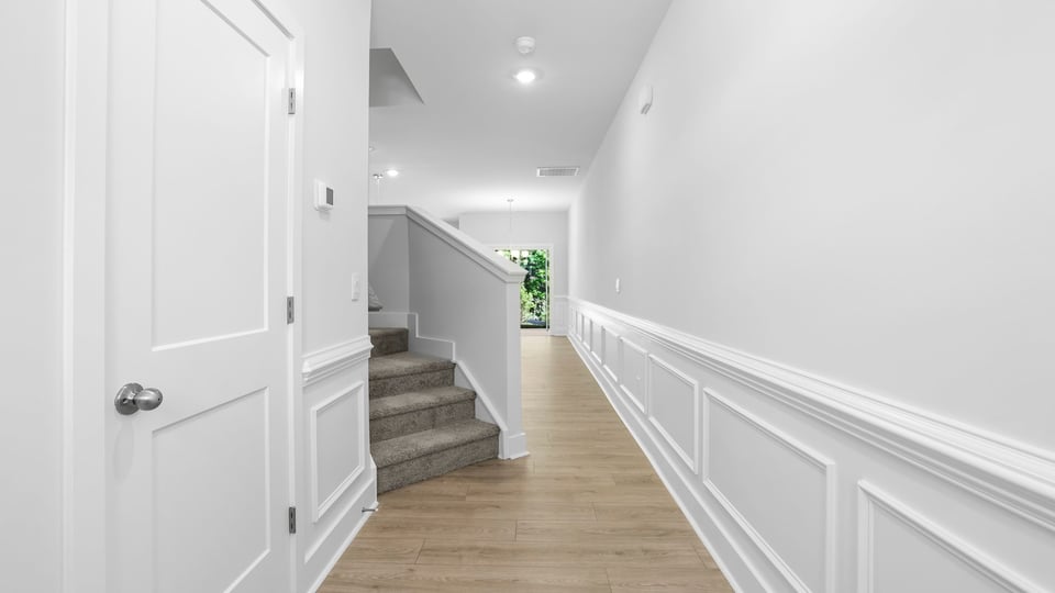 Foyer to kitchen.