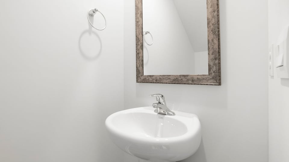 Half bathroom.