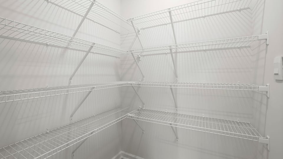 Walk in pantry.