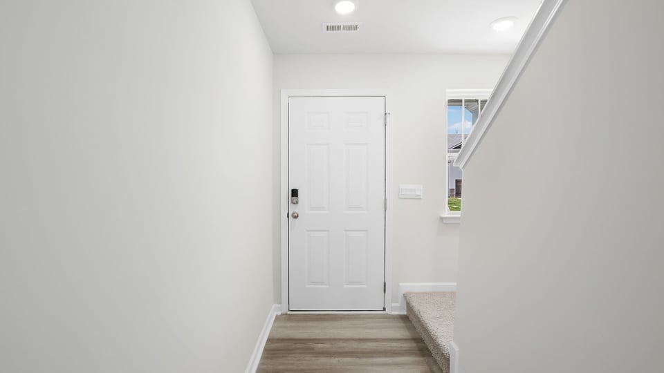 Front entrance of home.