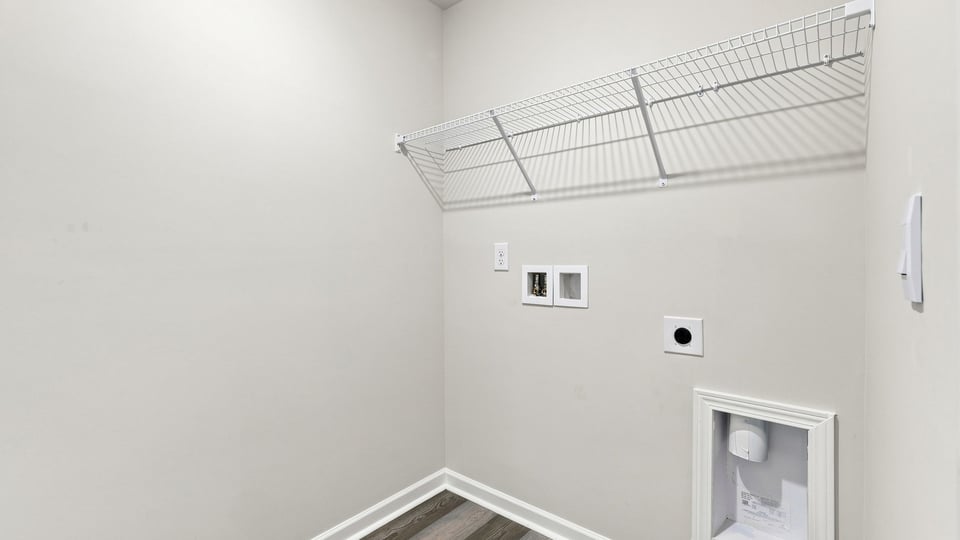 Laundry room.