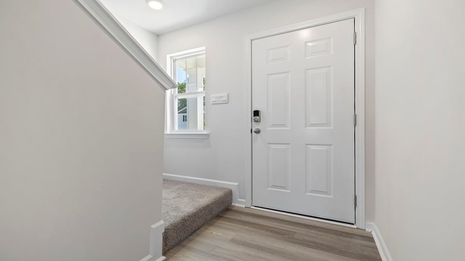 Entry way into home.