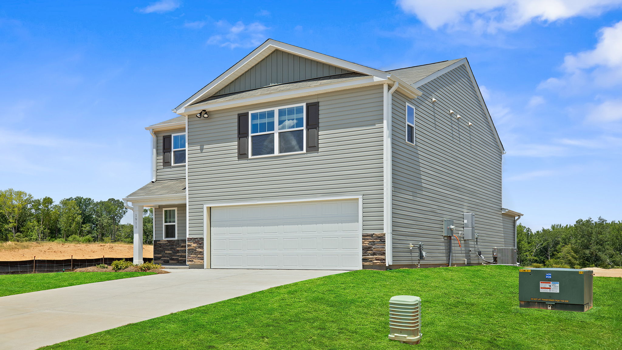 Front entrance of home.