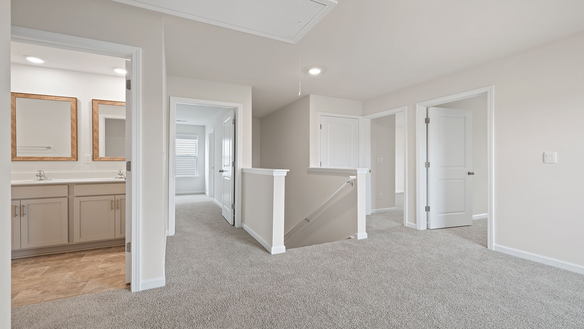 Second floor landing space.