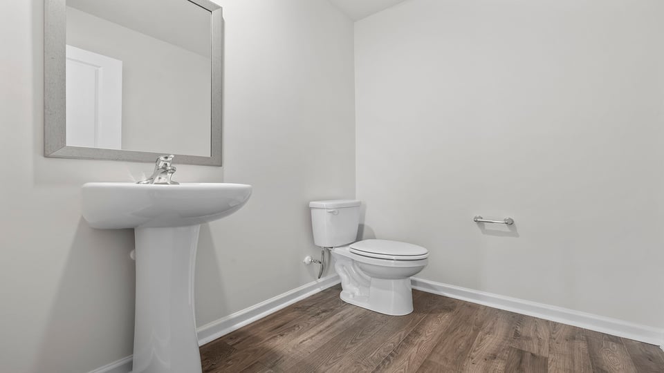 Half bathroom.