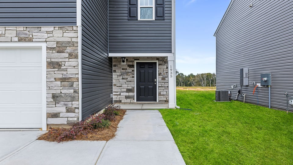 Front entrance of home.