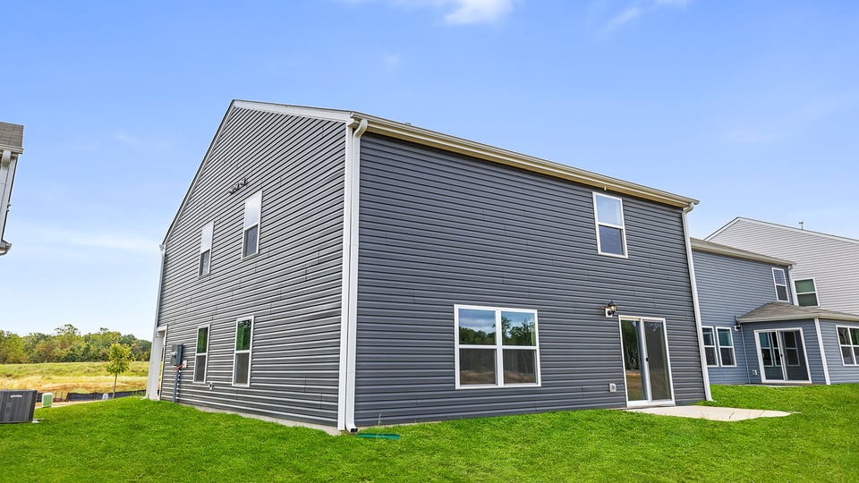 Large exterior of home.
