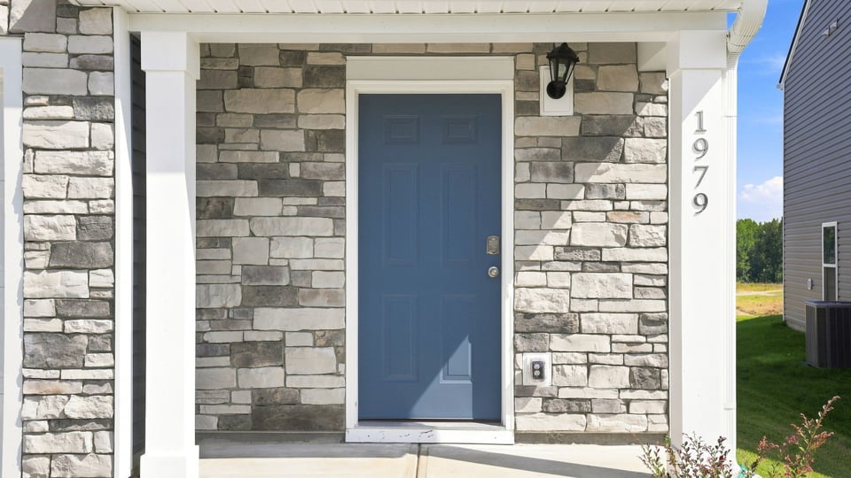 Front entrance of home.