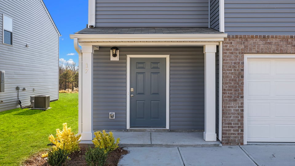 Front entrance of home.