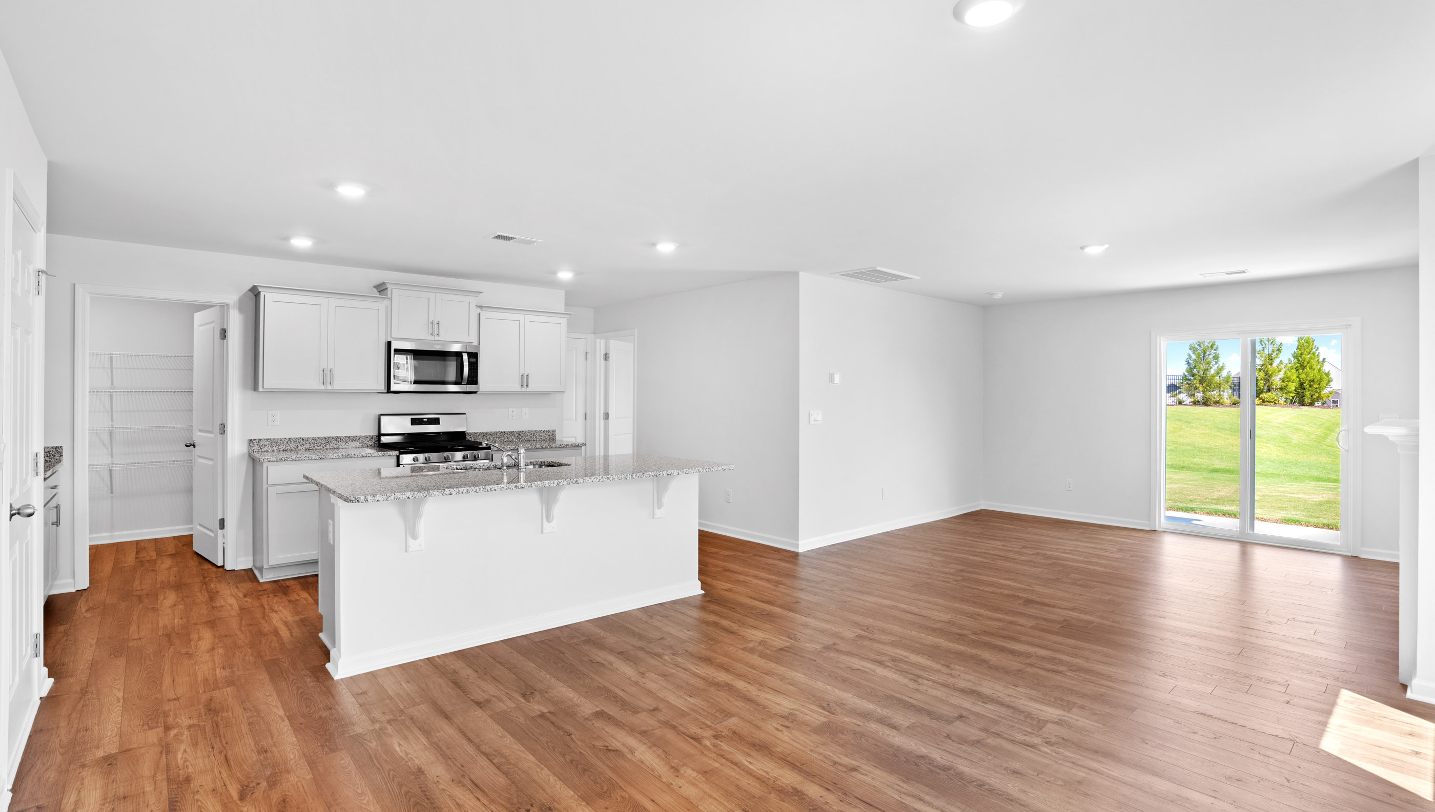 Dining room looking towards kitchen.
