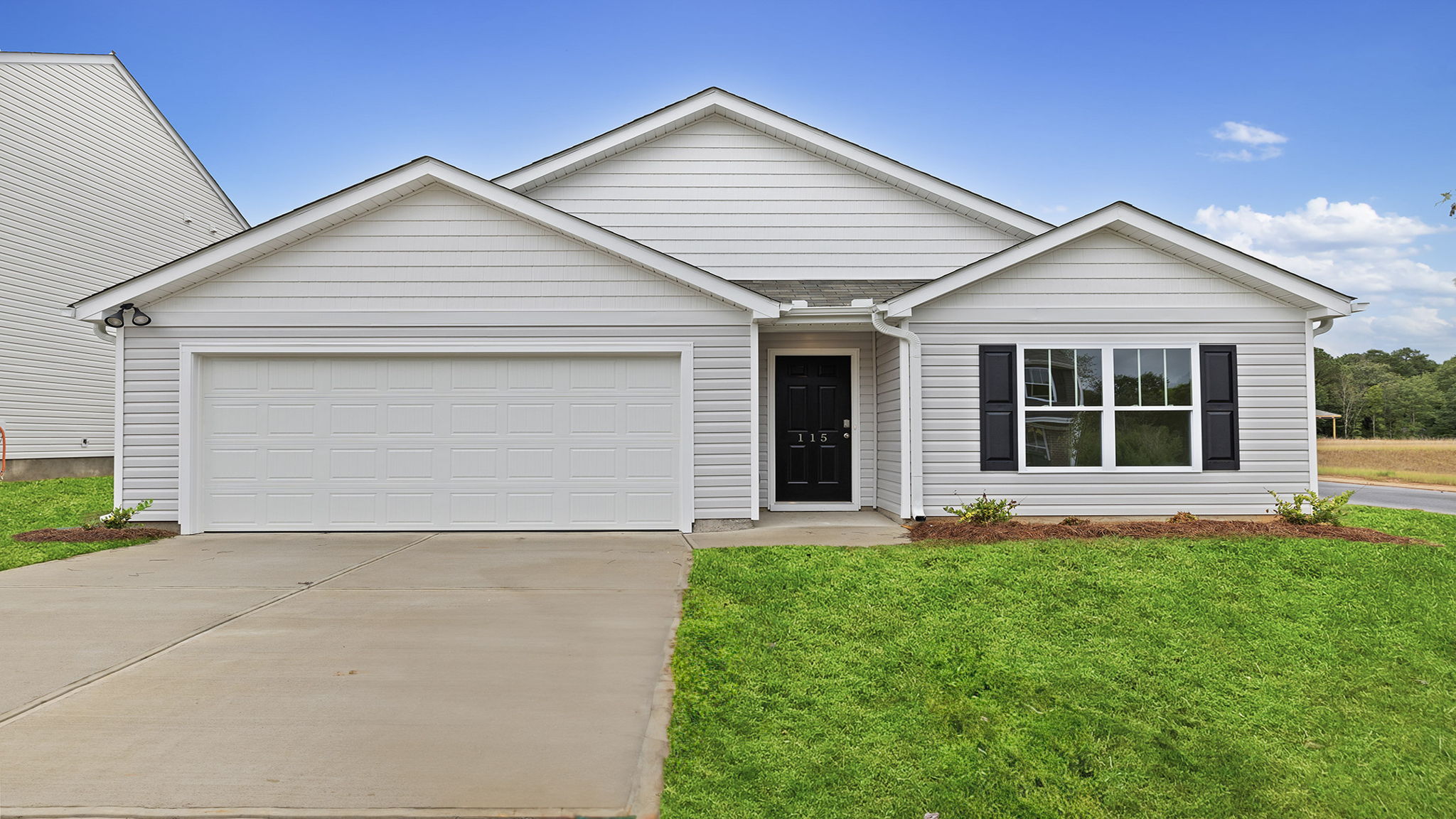 Front exterior of home.