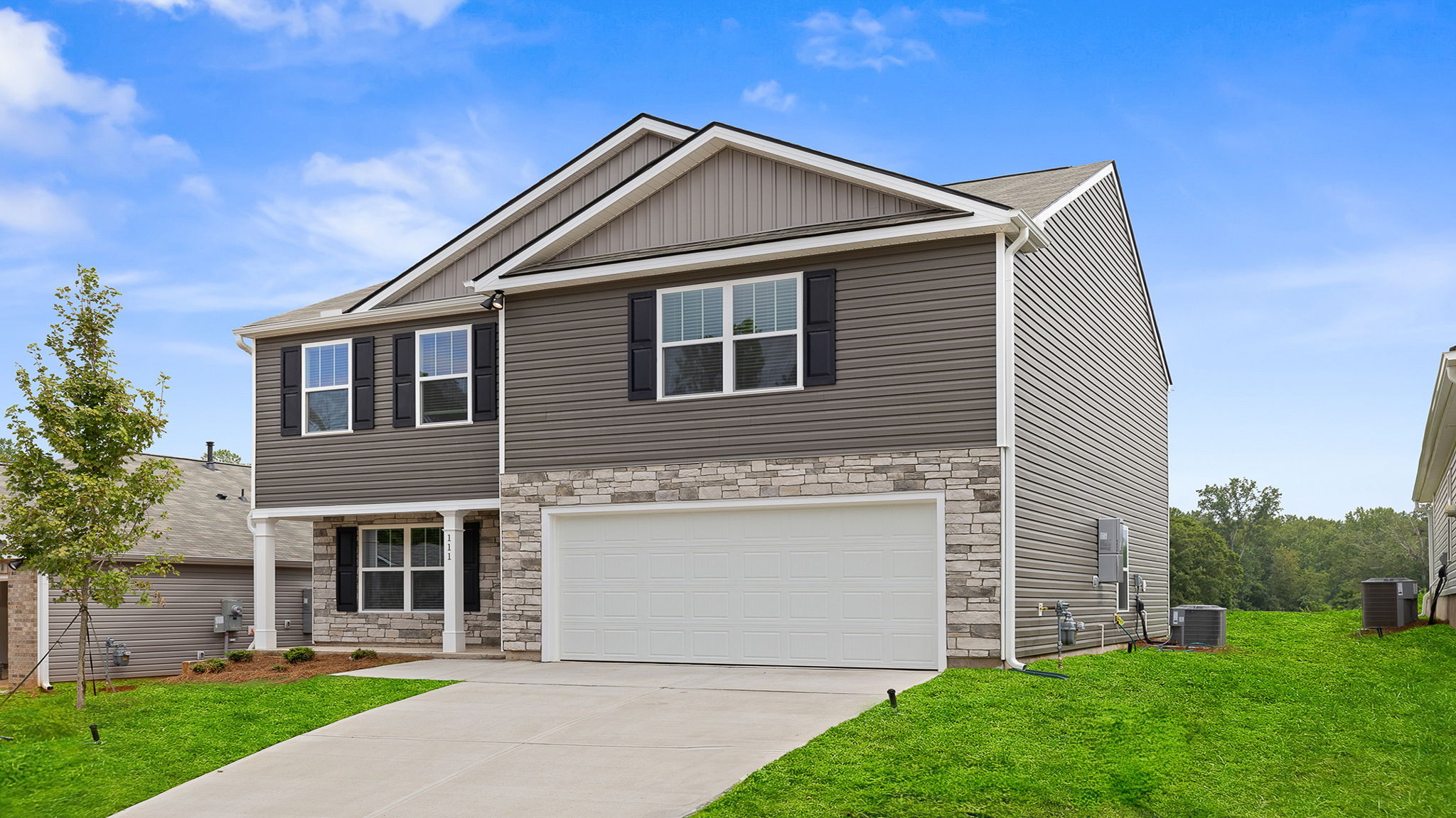 Exterior of enwell home.