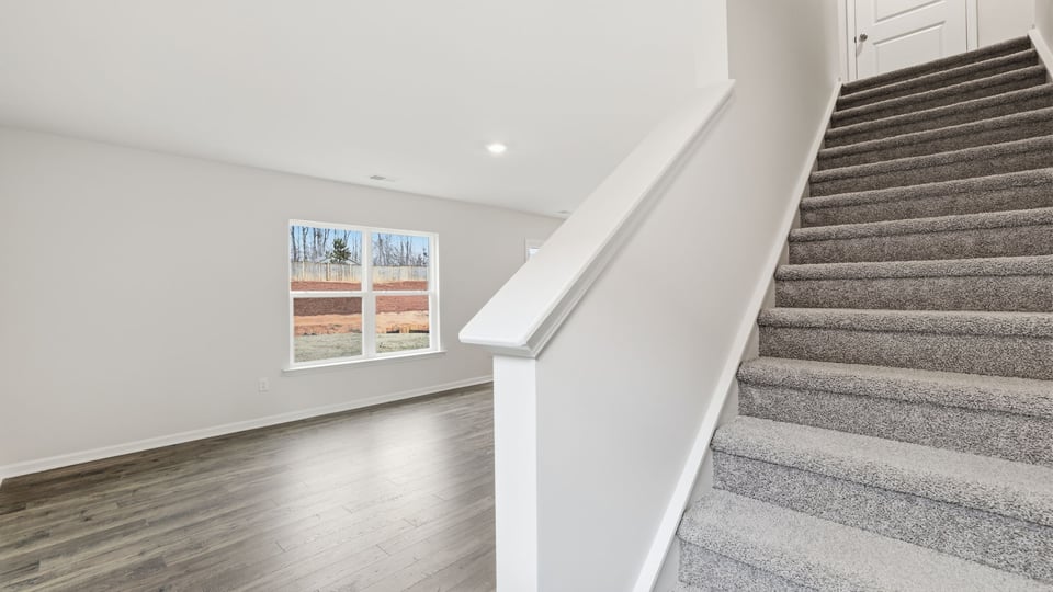 Staircase to upstairs.