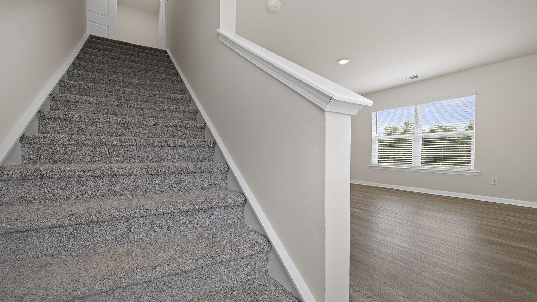 Staircase to second floor.