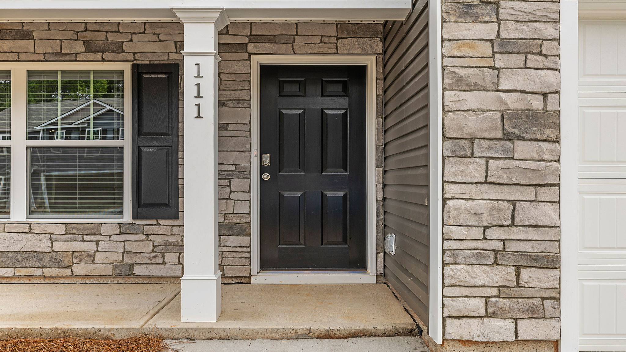 Front entrance of home.