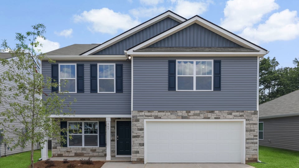 Front entrance of home.