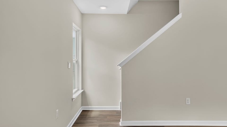 Staircase to second floor.