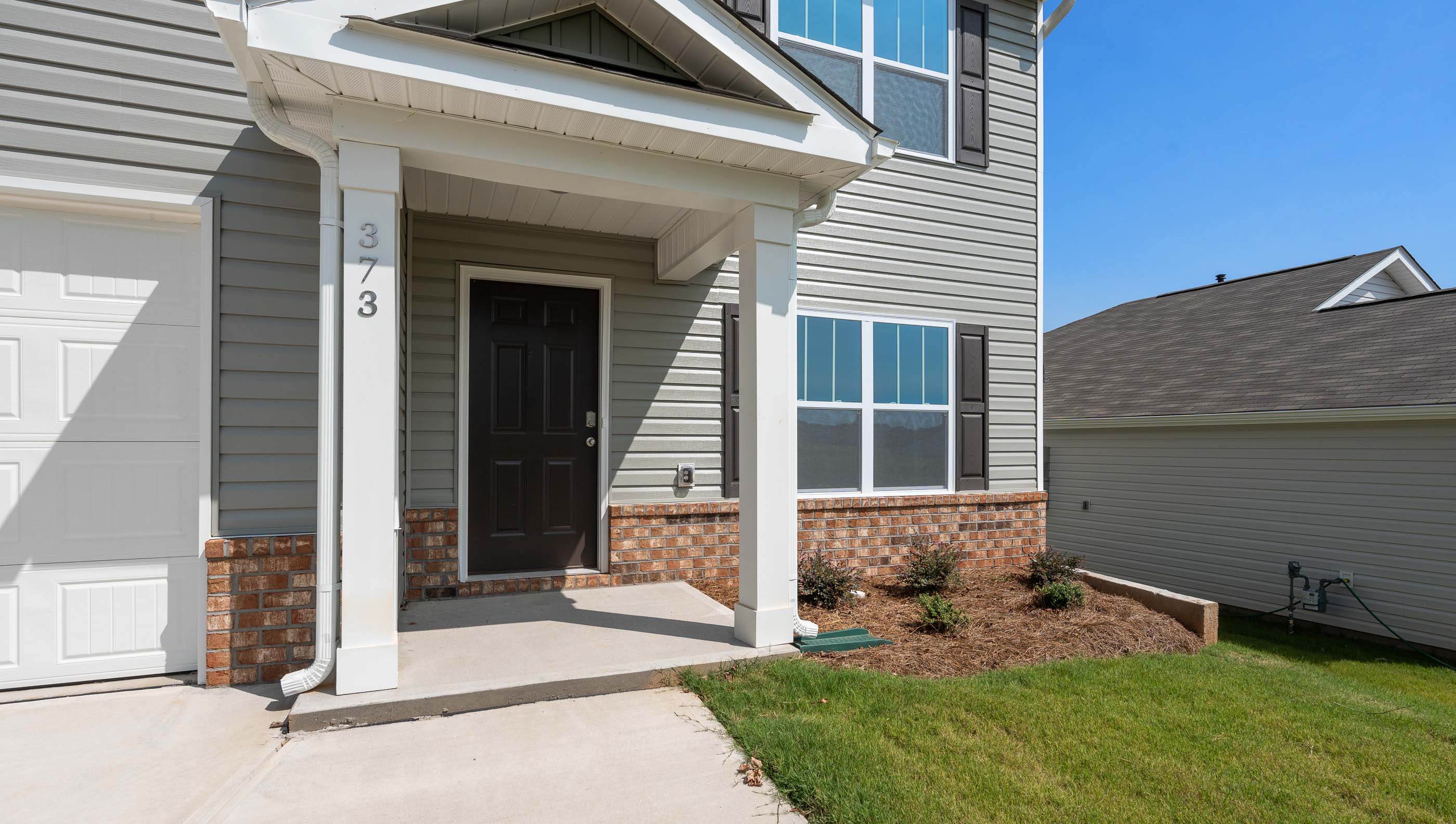 Front entrance of home.
