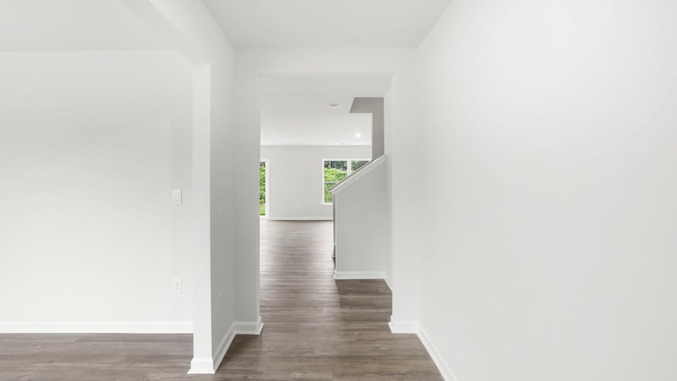 View of hallway.
