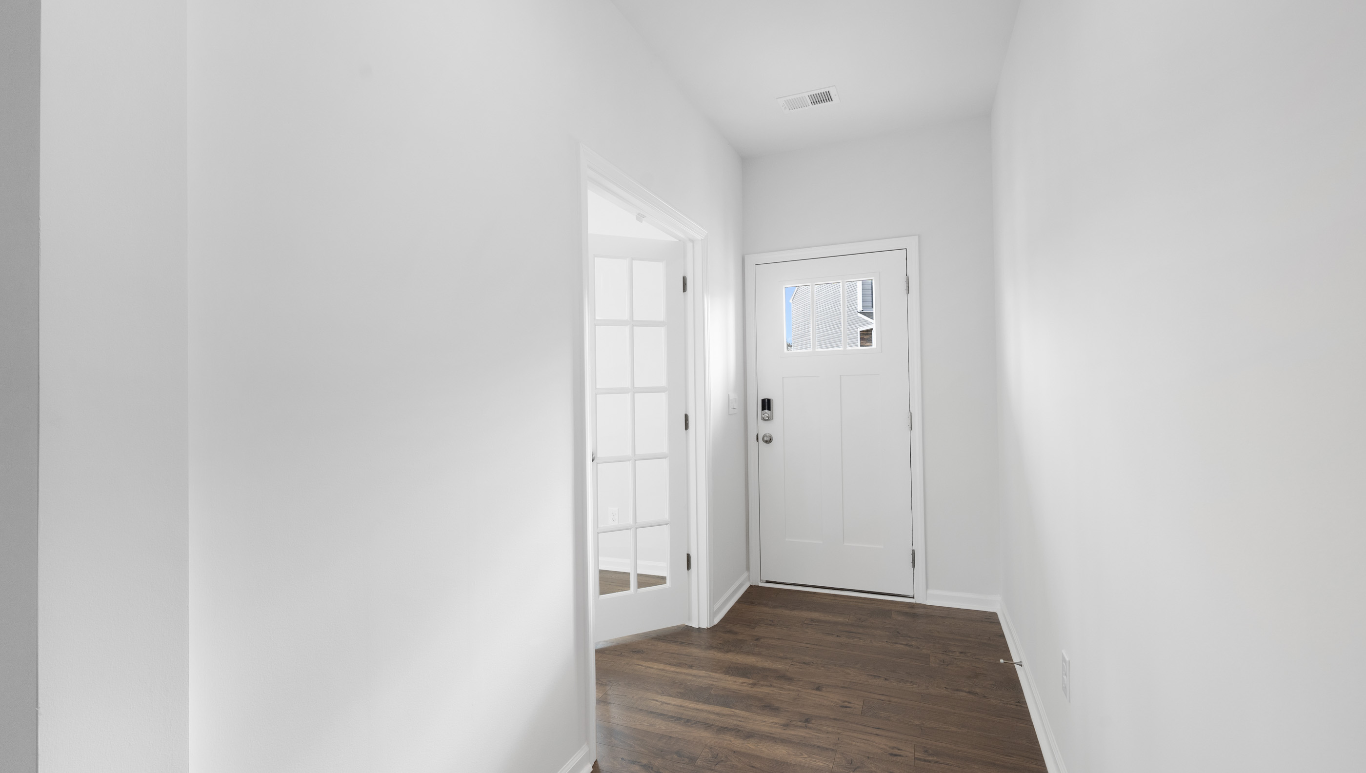 Flex room with windows.