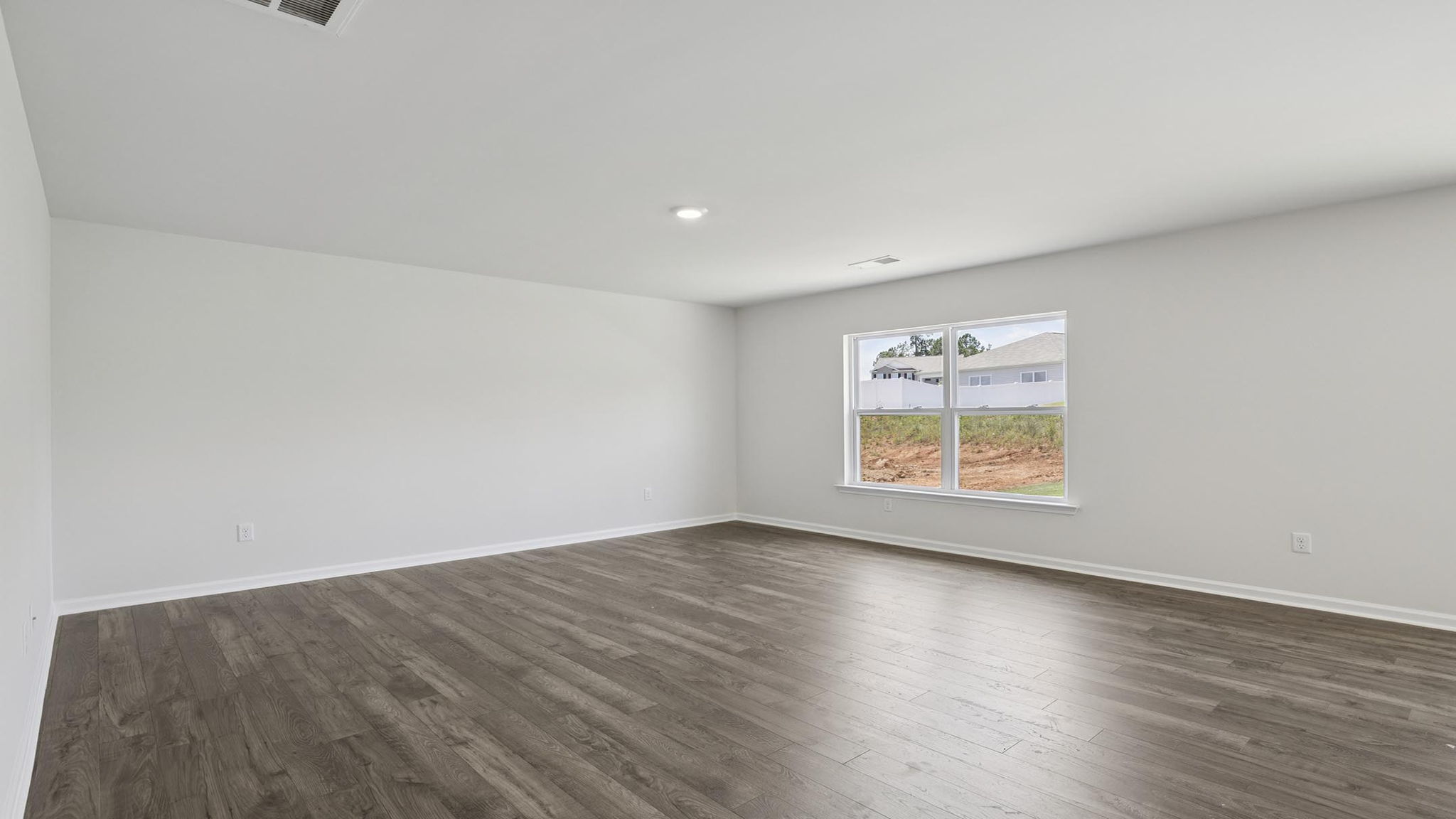 Living area with windows.