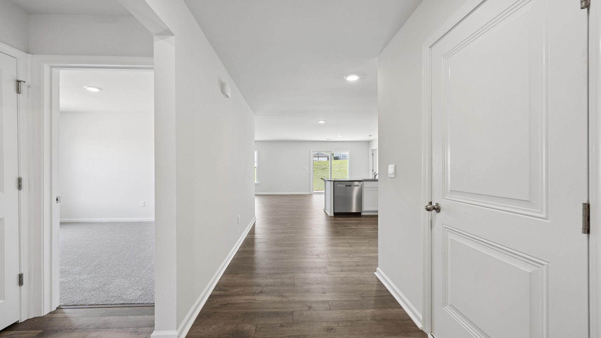 Foyer to kitchen.