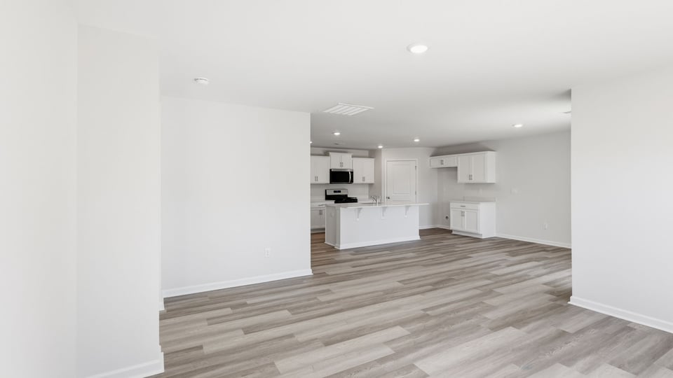 Living area with windows.