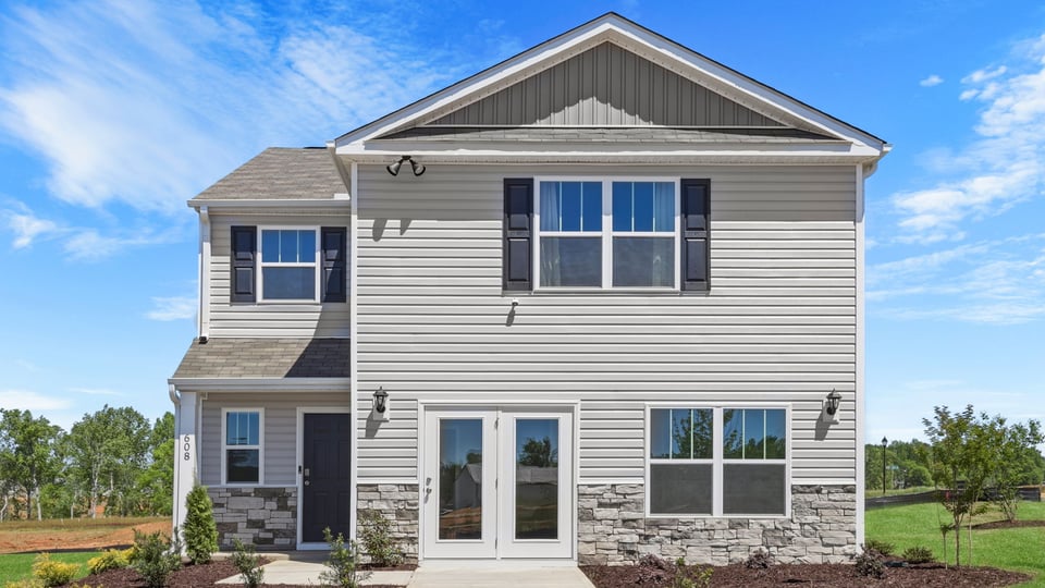 Front exterior of home.